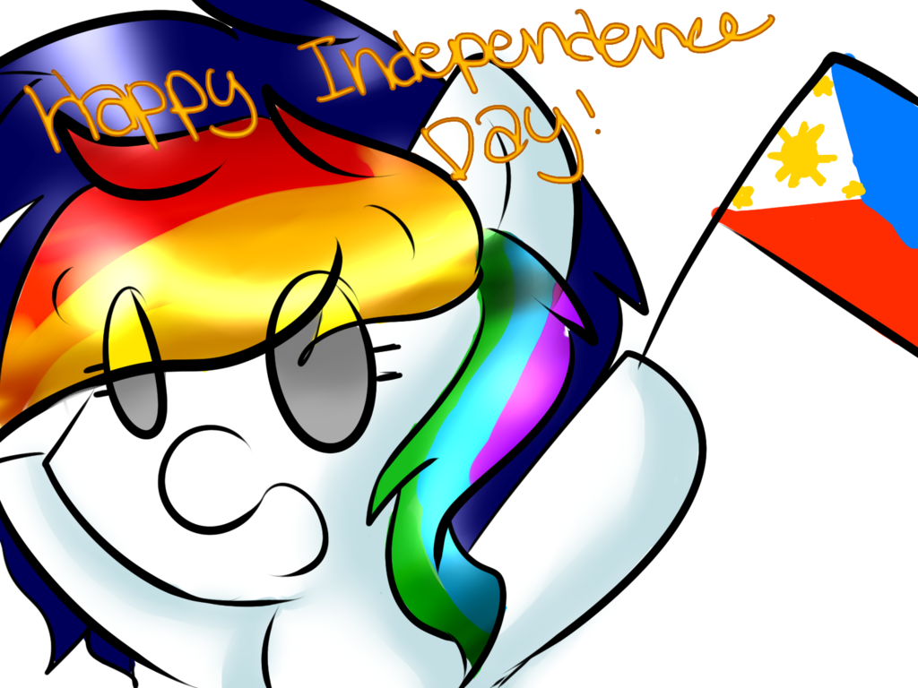 Clip Art Library Library Happy Day Philippines - Independence Day Cartoon Drawing (1024x768), Png Download