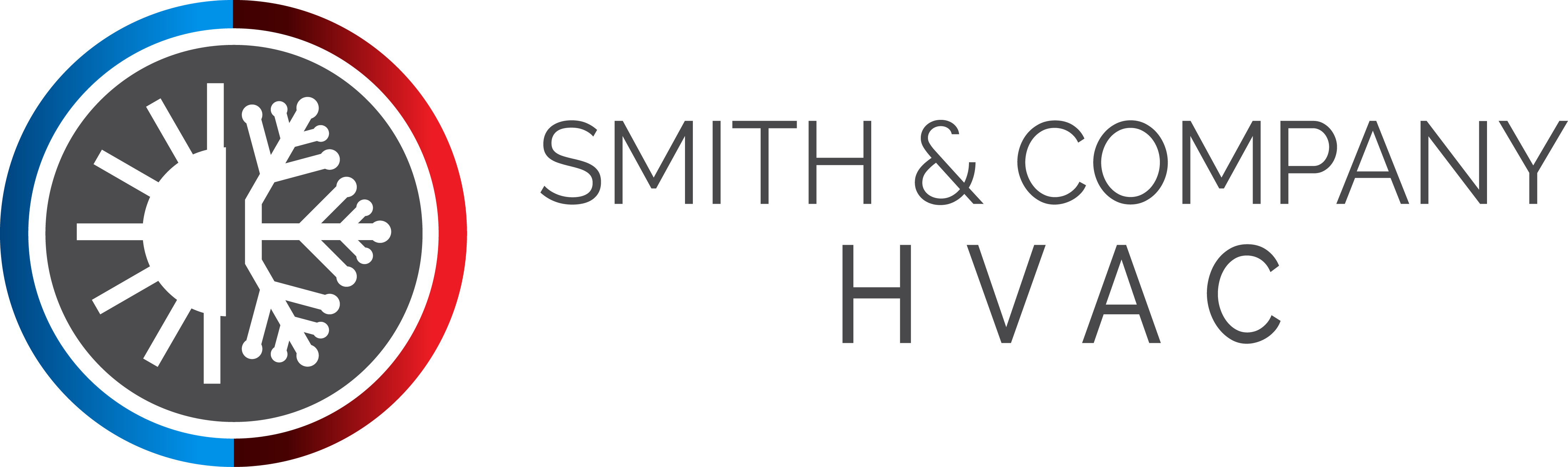 Hvac Company (4395x1309), Png Download
