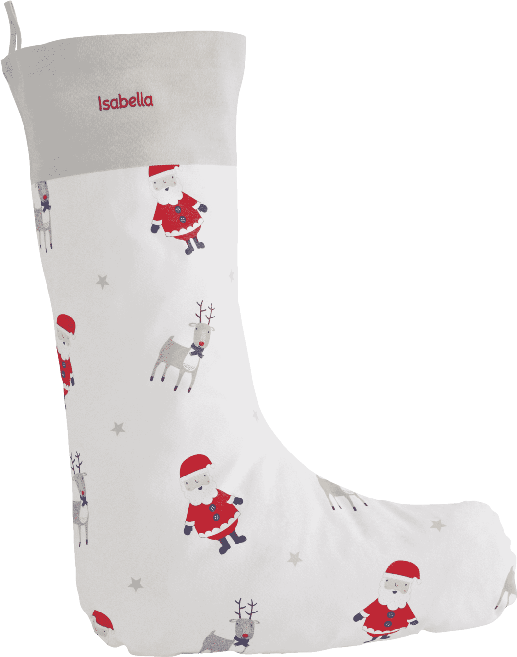 Personalised Christmas Stocking- Christmas Eve - Sock (1440x1440), Png Download