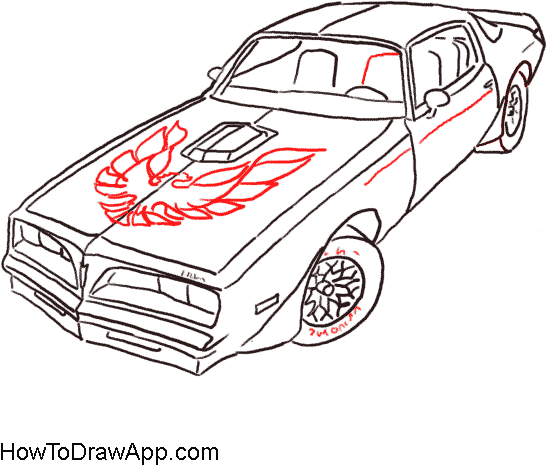 How To Draw A Pontiac (600x600), Png Download