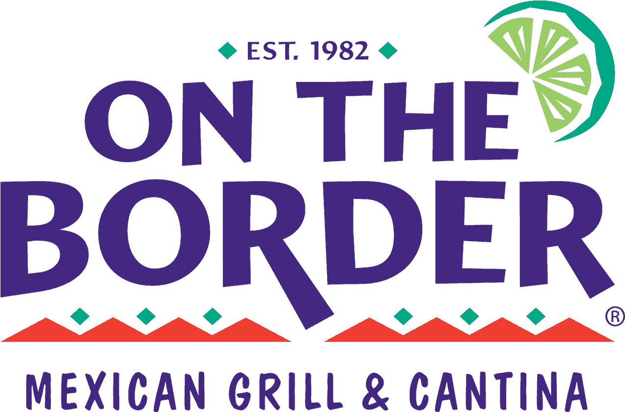 On The Border - Border Mexican Grill & Cantina Logo (1759x840), Png Download