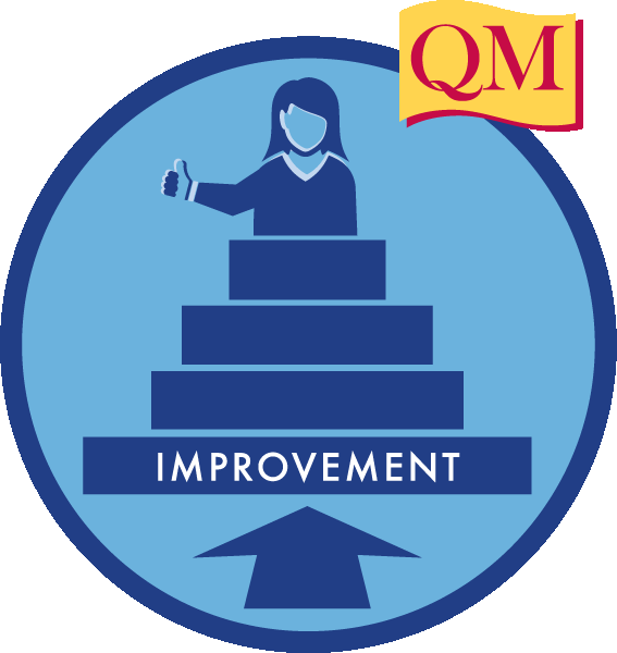 Improving Your Online Course - Quality Matters (567x600), Png Download