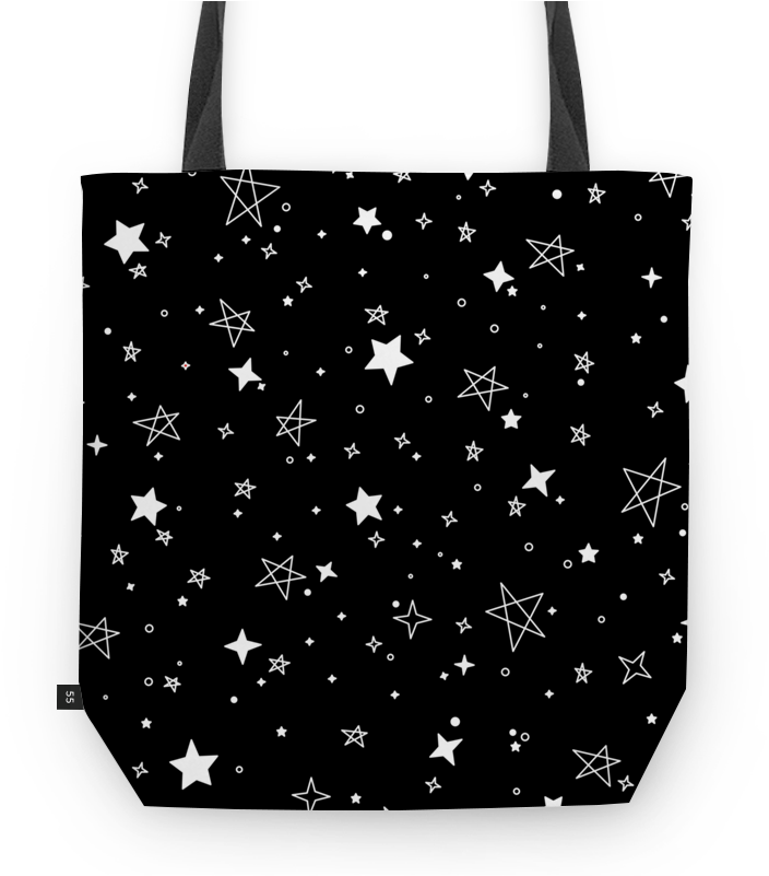Bolsa Estrelas Brancas De Incantarena - Tote Bag Com Frases (800x800), Png Download