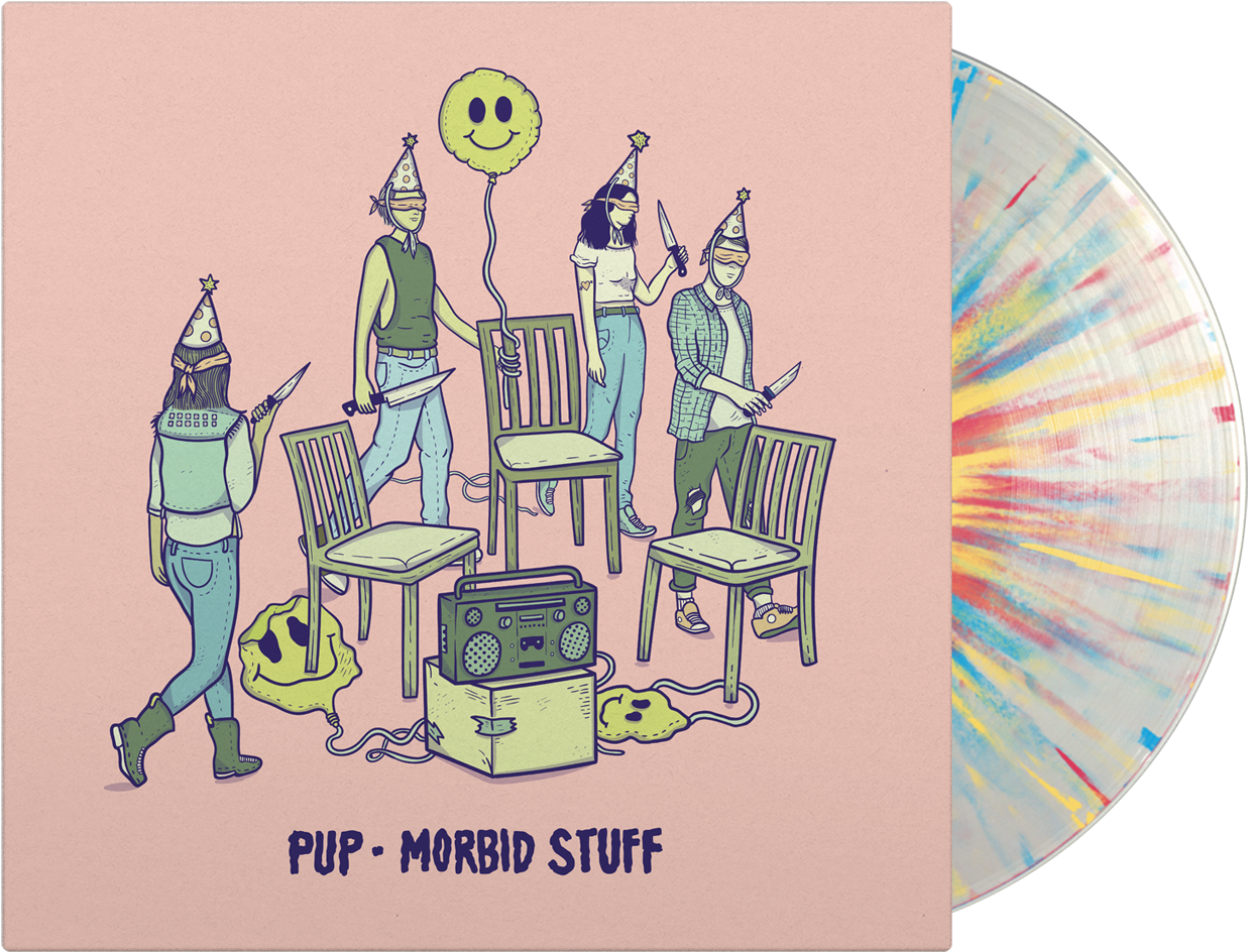 Morbid Stuff Lp - Pup Morbid Stuff (1500x1500), Png Download