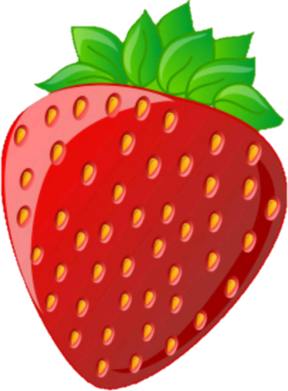 Fresa Sticker - Clipart Images Of Strawberry (1024x1391), Png Download