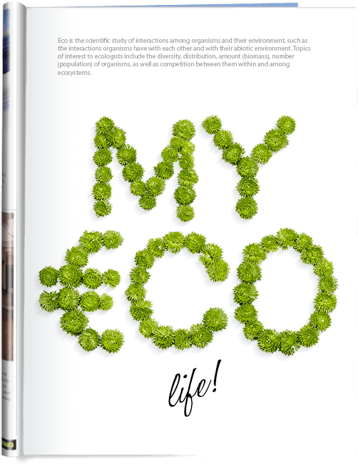 Green Flower Font - Book (595x674), Png Download