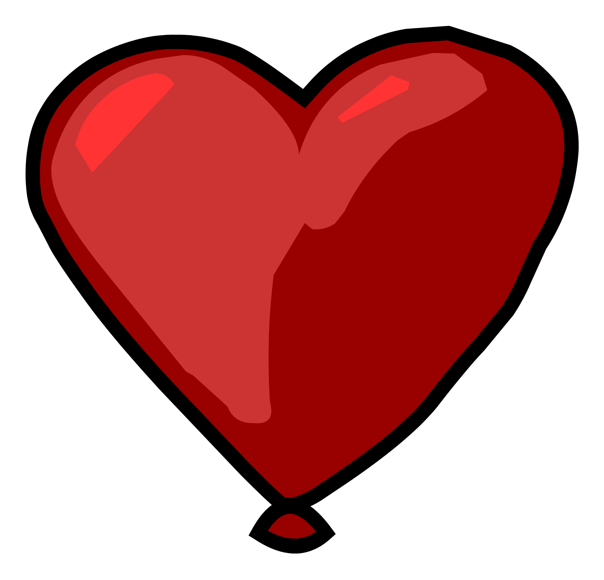 San Valentine's Party - Favorite Clipart (2000x1918), Png Download