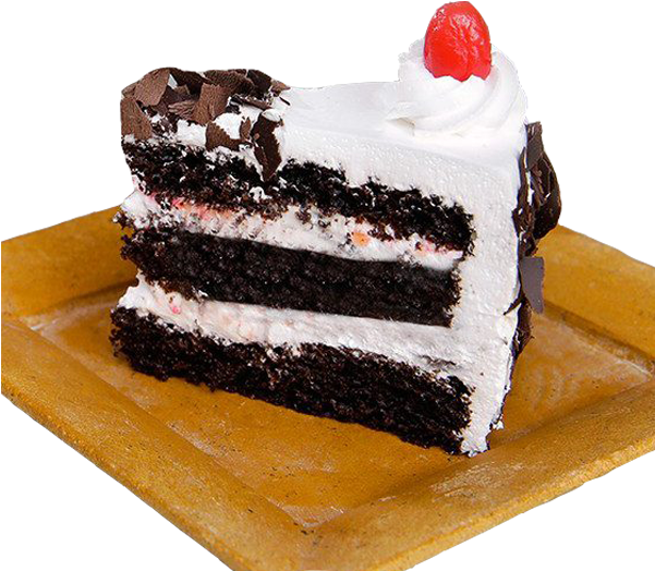 Black Forest Pastry - Chocolate Cake (600x600), Png Download