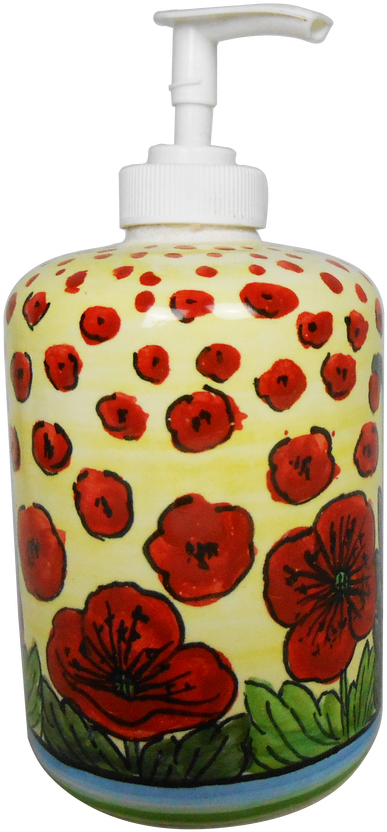 Soap Dispenser Poppies - Personal Care (1280x960), Png Download