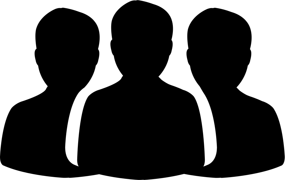 Group Of People Comments - Silhouette (981x618), Png Download
