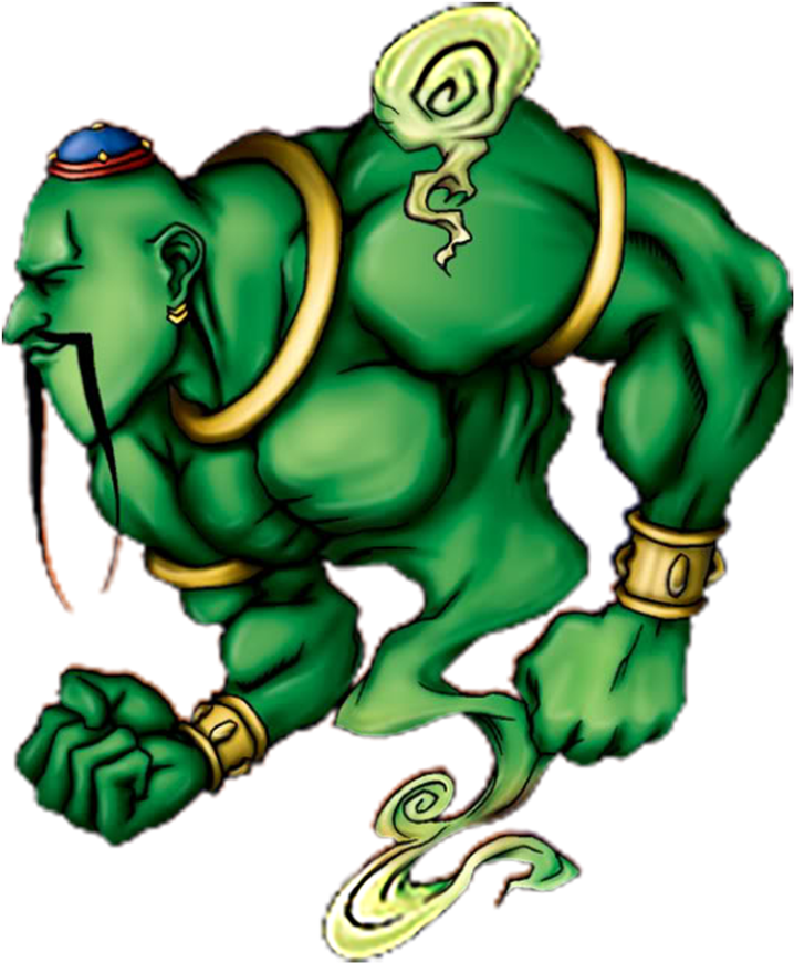Genie Png - La Jinn The Mystical Genie Of The Lamp Png (811x984), Png Download