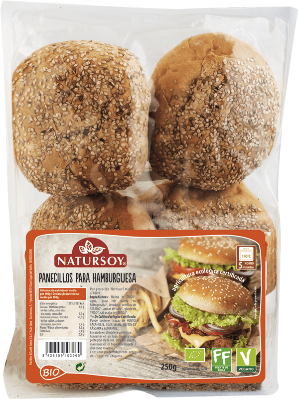 Panecillos Para Hamburguesa - Bun (800x800), Png Download