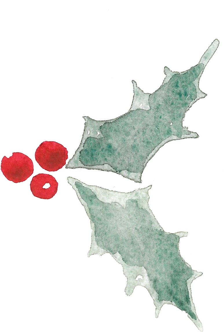 Merry Christmas - Illustration (1017x1257), Png Download