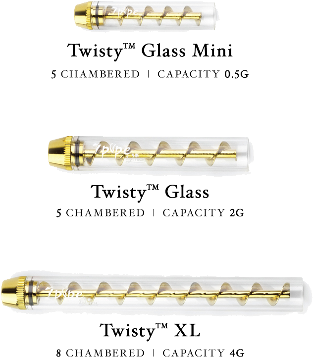 Twisty Glass Blunt By 7pipe - Western Concert Flute (1000x1000), Png Download