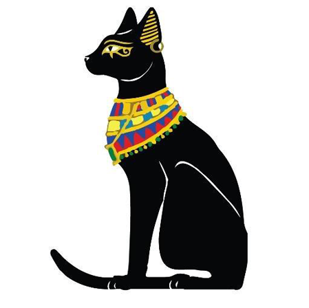 Cat2 - Ancient Egypt Gods (715x447), Png Download
