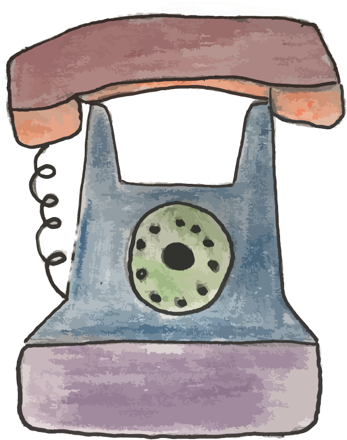 Download HD Phone - Cartoon Transparent PNG Image - NicePNG.com