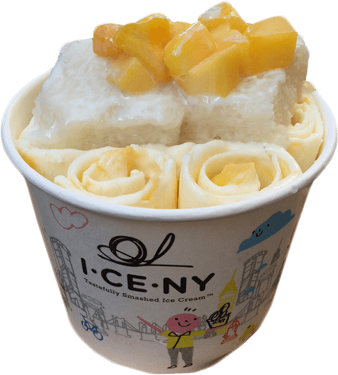 Mango Sticky Rice - Instant Noodles (1000x1050), Png Download