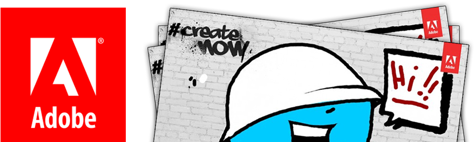 Adobe Featured - Cartoon (1022x360), Png Download