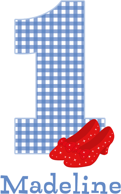 Ruby Slippers 1st Birthday Infant Bodysuit - Illustration (700x700), Png Download