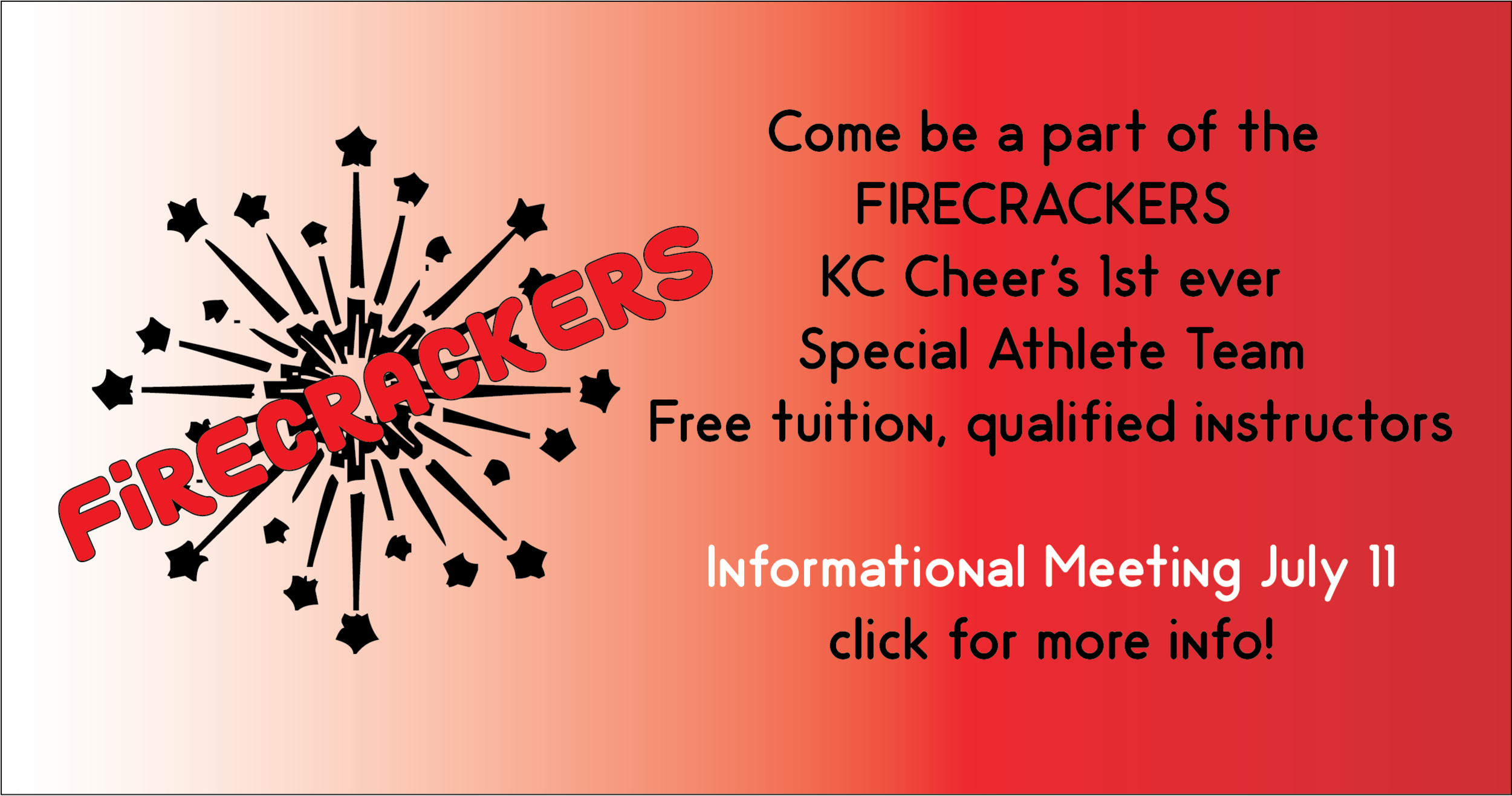 Firecrackers Parent Info Meeting (2500x1438), Png Download