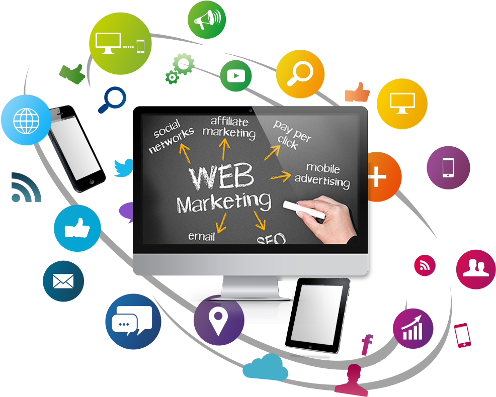 4221 - Digital Marketing (1000x810), Png Download