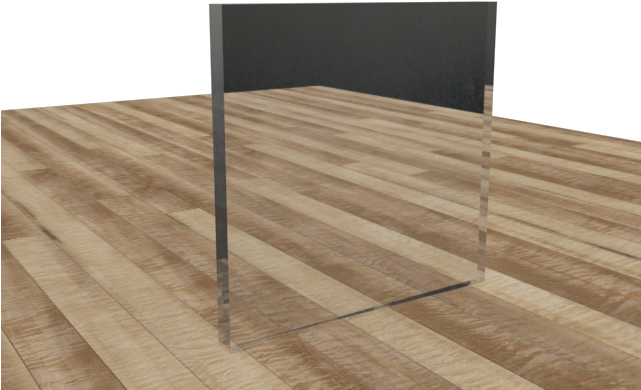 The Completed Glass Effect - Floor (640x480), Png Download