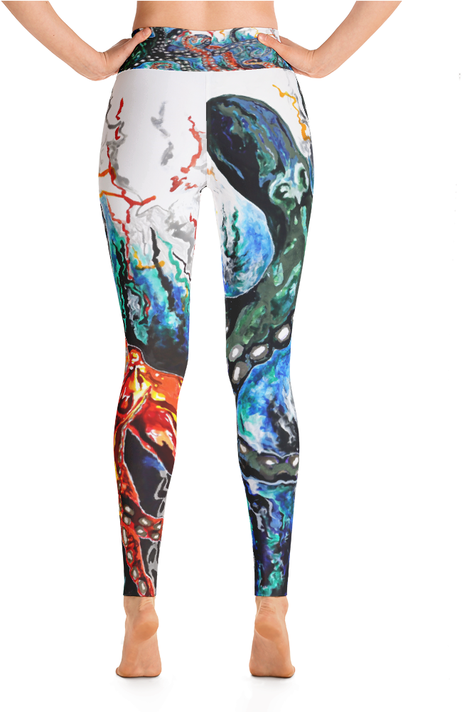 The Duel Leggings (1000x1000), Png Download