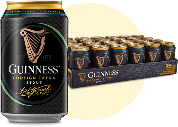 Download Hd Guinness 24 Can Pack Guinness Stout Can Malaysia Transparent Png Image Nicepng Com