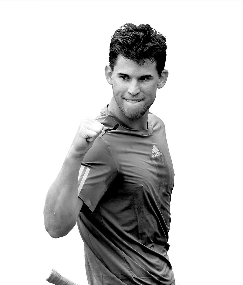 Thiem - Standing (797x955), Png Download