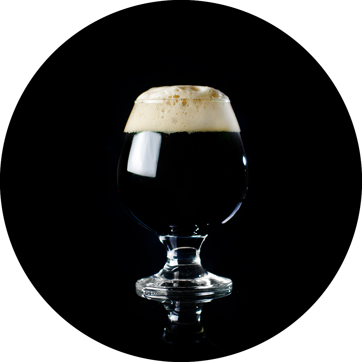 Porters And Stouts - Wine Glass (1250x1250), Png Download