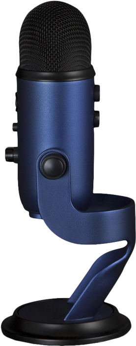 Микрофон Blue Microphones Yeti Midnight Blue Yeti Midnight - Blue Yeti Microphone Blue (700x700), Png Download