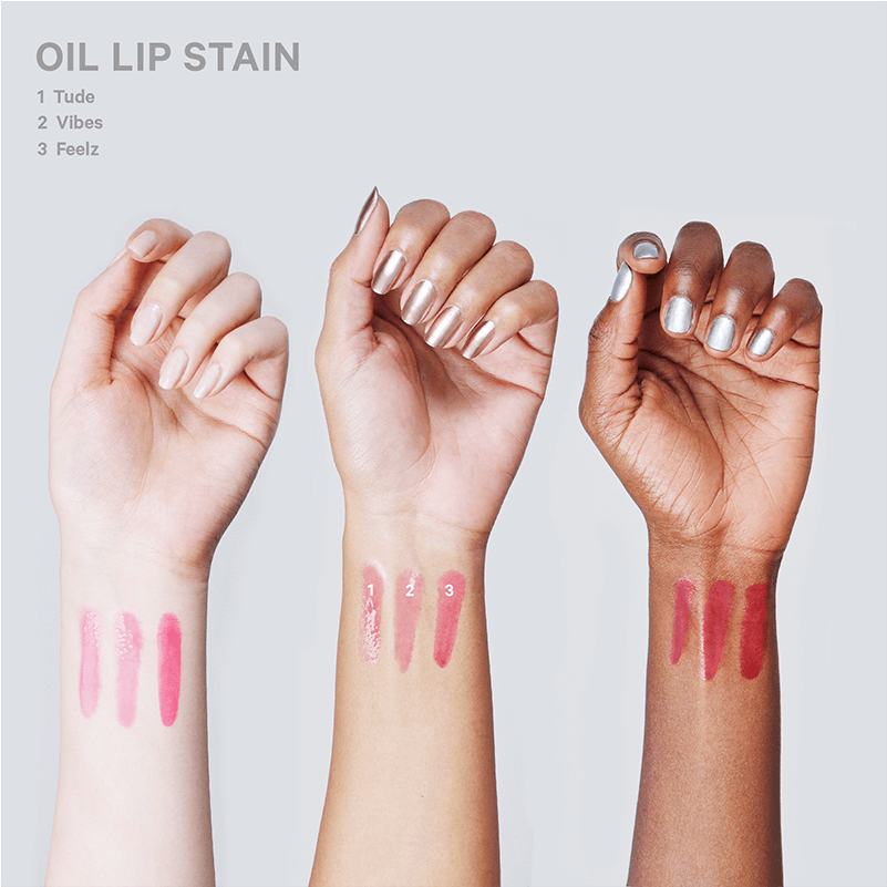 Oil Lip Stain, , Large - Milk Makeup Oil Lip Stain Swatches (800x1100), Png Download