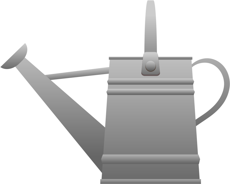 Watering Can - Watering Can Png Clipart (1000x826), Png Download