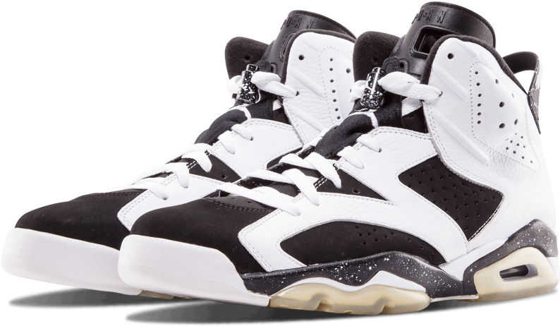 Air Jordan 6 "oreo" Archives (1000x600), Png Download