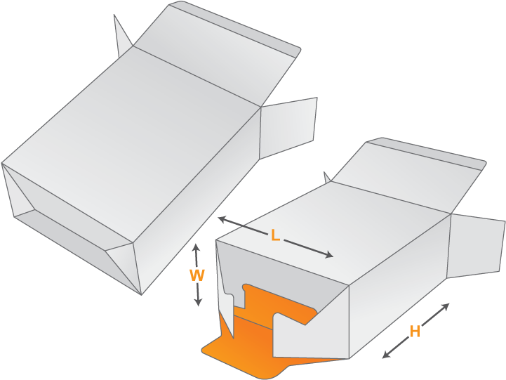 1 2 3 Bottom Box - Paper (800x550), Png Download