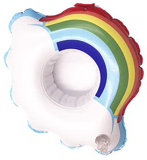 Rainbow Cup - Illustration (640x640), Png Download