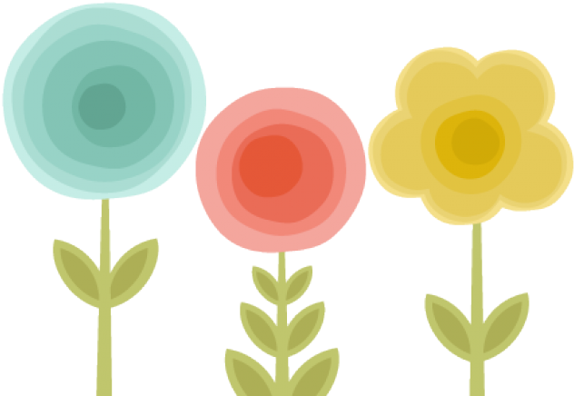 Flowers Clipart Doodle (640x480), Png Download