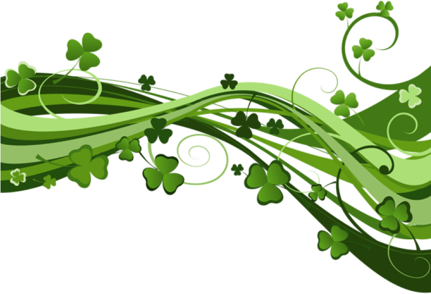 Free Png Download St Patricks Day Shamrock Decor Png - St Patrick's Day Png (850x612), Png Download