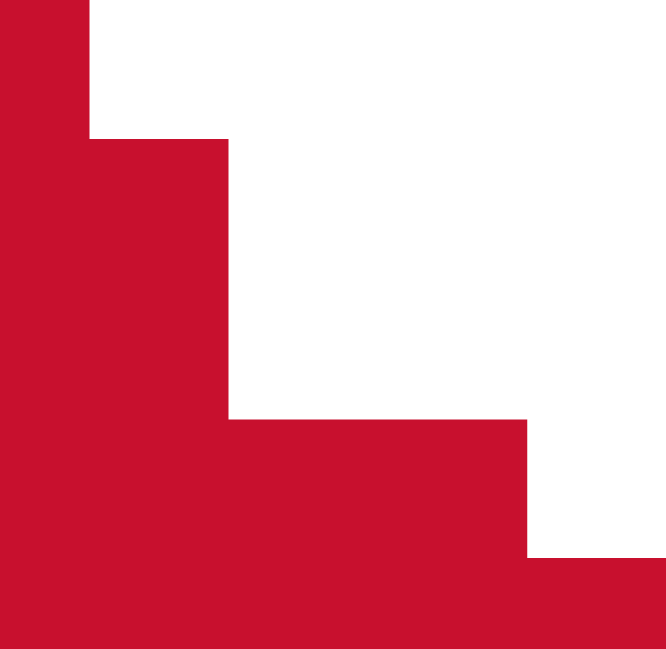 Stealth Corner Profile - Carmine (666x649), Png Download