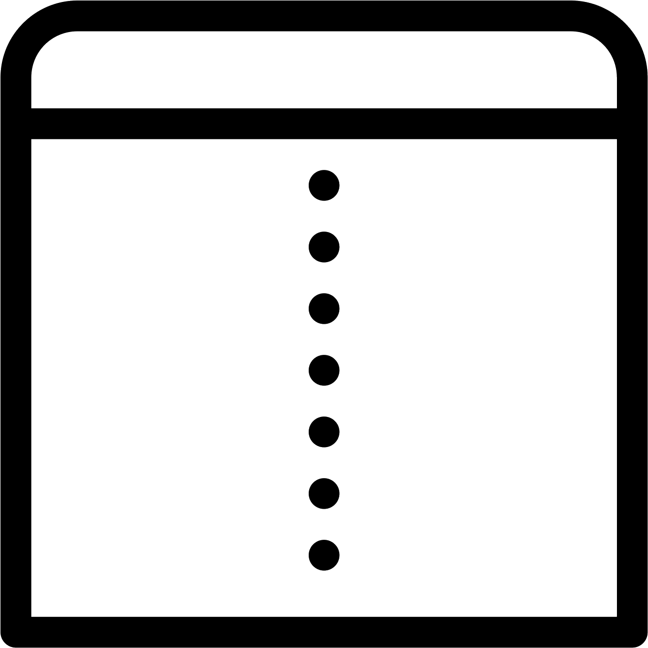 Horizontal Docking Icon - Parallel (1600x1600), Png Download