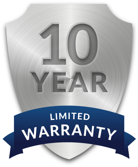 10 Year Warranty (792x612), Png Download