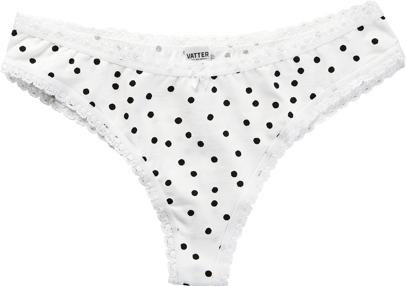 *brasilian Slip Black Dots - Underpants (1411x1000), Png Download