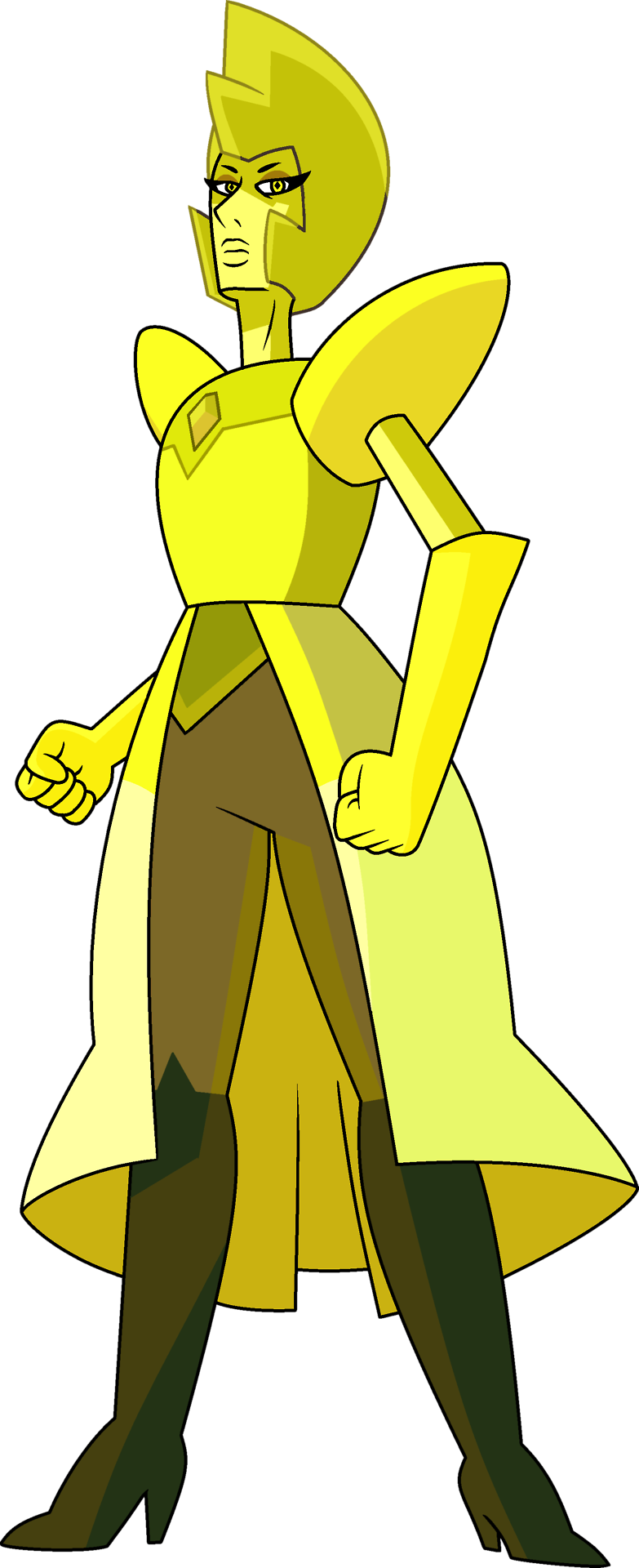 Yellow Diamond Great Diamond Authority Su Steven Universe - Sneople Steven Universe (783x1920), Png Download