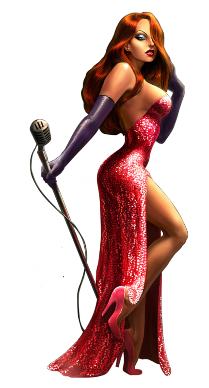 Jessica Rabbit - Killed Roger Rabbit Girl (431x800), Png Download