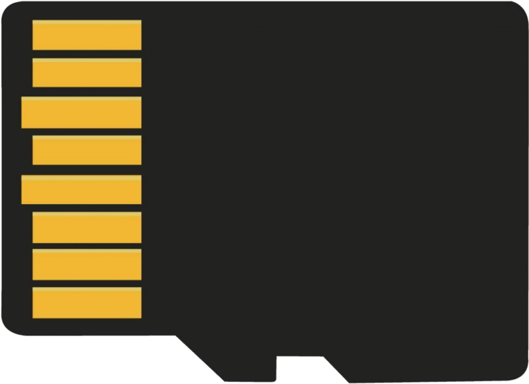 Secure Digital, Sd Card Png, Download Png Image With - Memory Card Clipart Png (800x592), Png Download