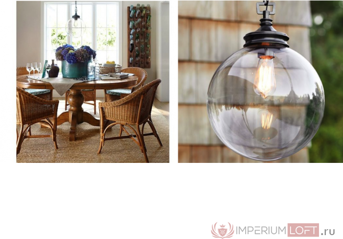 Подвесной Светильник Loft Glass Sphere От Imperiumloft - Pendant Light (700x700), Png Download