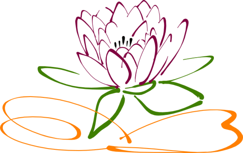 Free Png Download Lotus Flower Vector Png Images Background - Logo Lotus Flower Png (850x535), Png Download