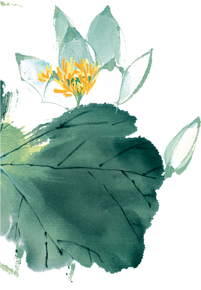 Chinese Painting Lotus Png - Ancient Lotus Flower Painting (1024x1024), Png Download
