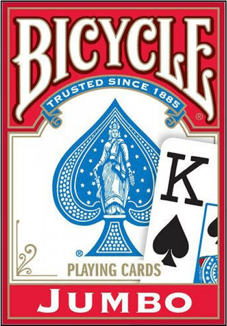 Rider Back International Jumbo Index - Bicycle Playing Cards (709x709), Png Download