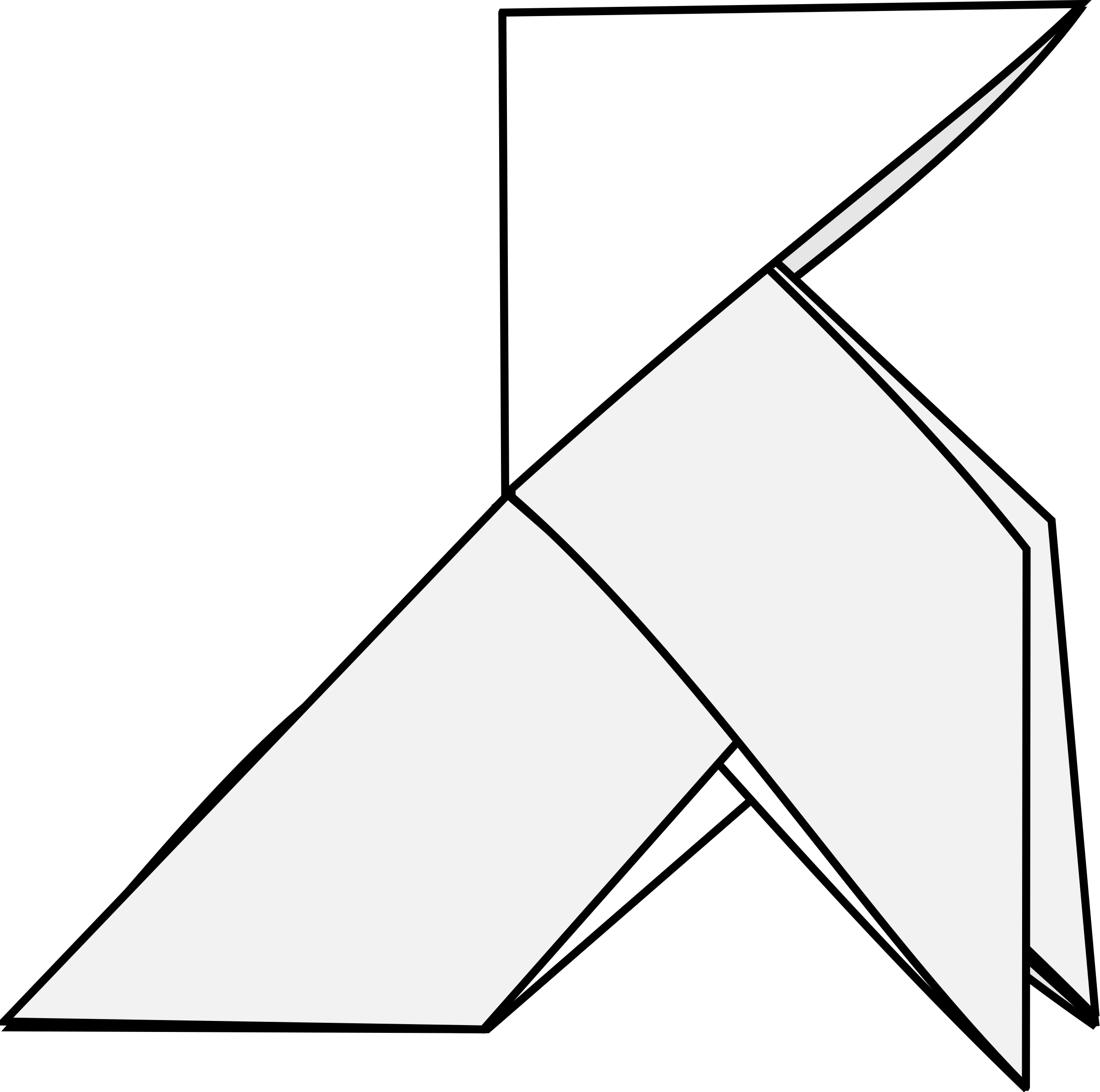 Download HD Big Image - Origami Pajarita Transparent PNG Image - NicePNG.com, image size:2400x2382